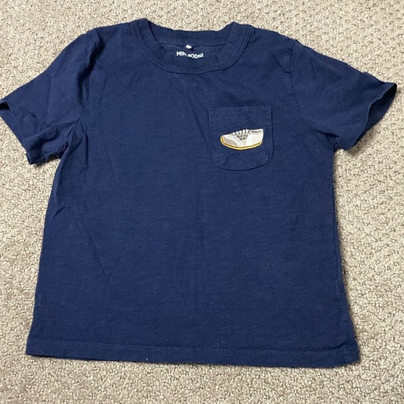 Mini Rodini Blue Short Sleeve Tee - Picture 1 of 6